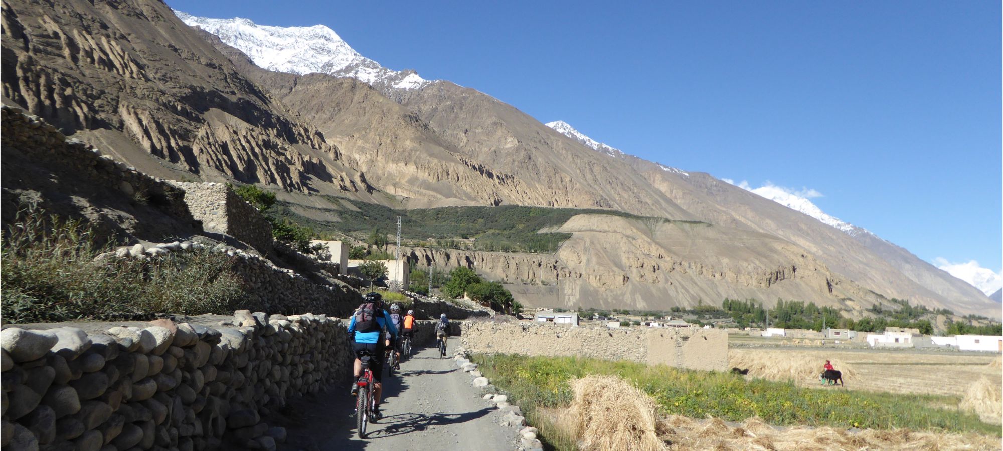 Cycling Shimshal to Passu, Pakistan